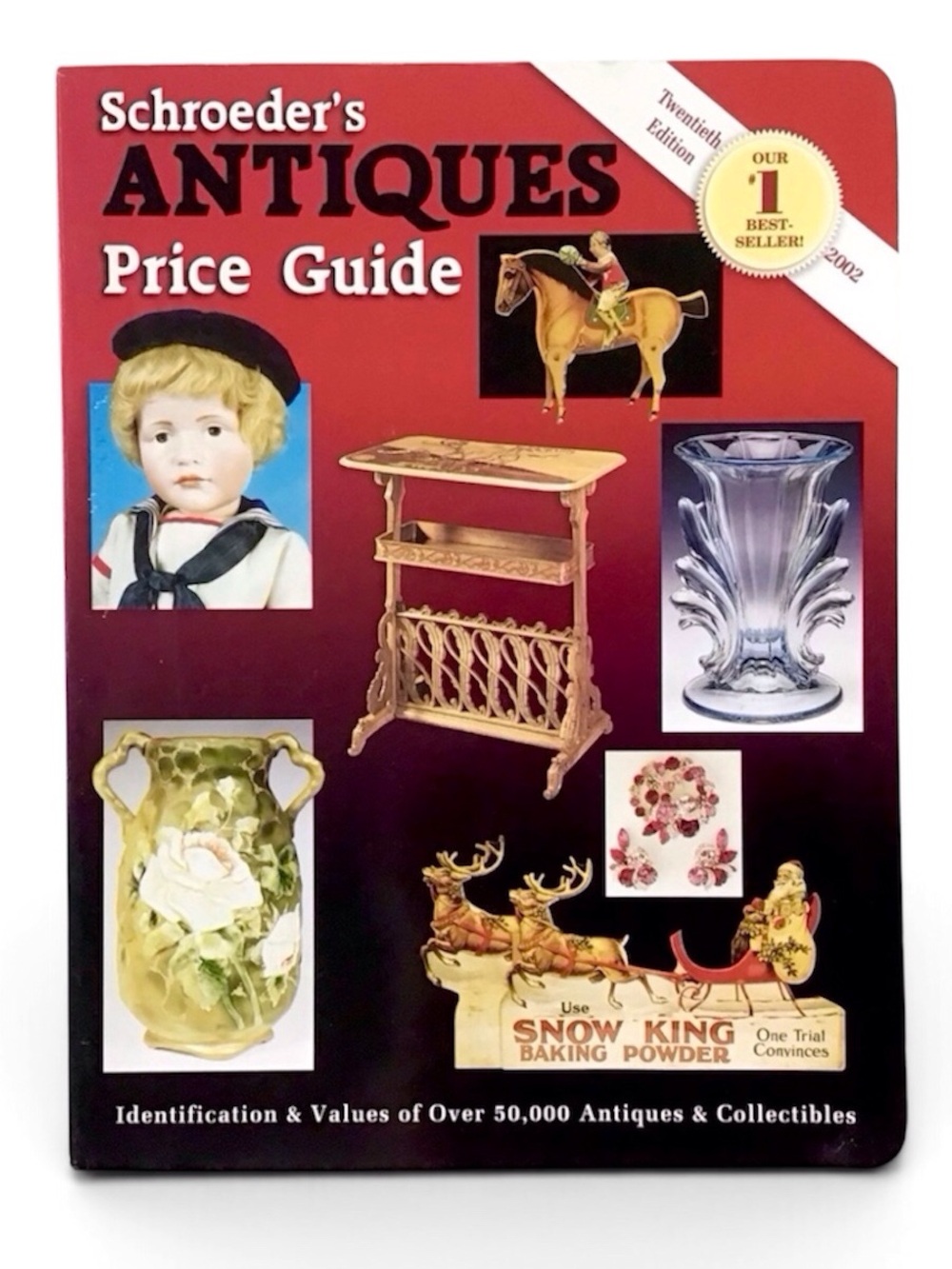 Schroeder’s Antiques Price Guide Book 20th Edition 2002 History Identification